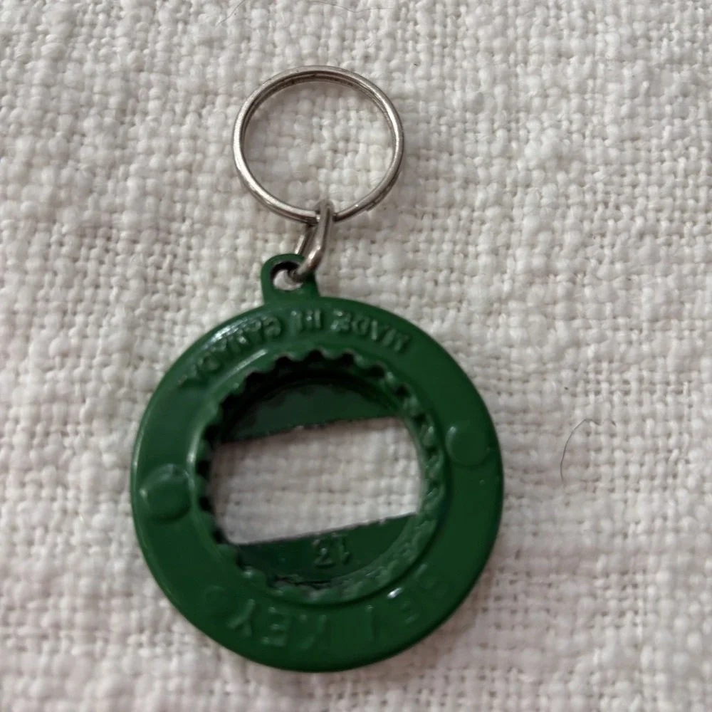 Rolling Rock Beer Bottle Opener Keychain 2